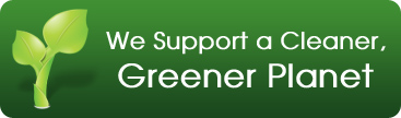 We Support a Cleaner, Greener Planet
